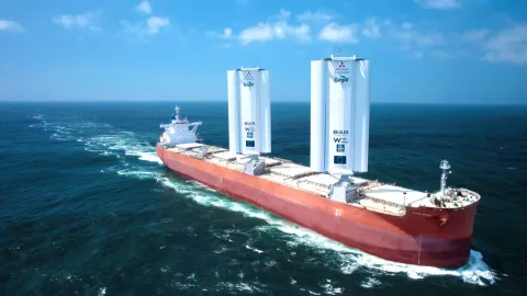 Cargo Ships Powered By Wind thumbnail